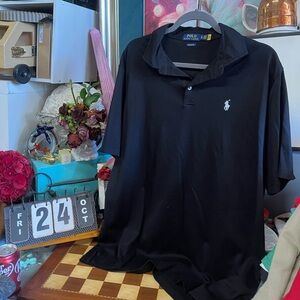 Custom Slim Fit Stretch Mesh Polo Shirt